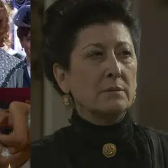 Kobiety w strojach z epoki, para w intymnej chwili. Czy wiesz, ile odcinków ma "Akacjowa 38"?