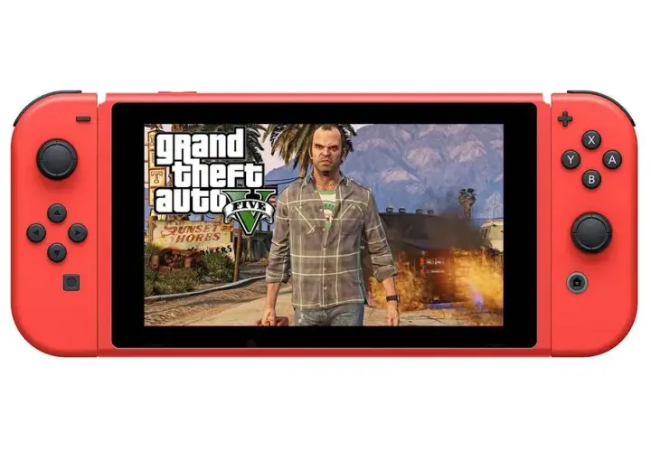 GTA 5 Nintendo Switch - zobacz informacje o wydaniu na konsolę Nintendo Switch