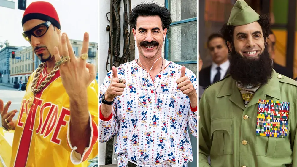 Najważniejsze filmy Sachy Barona Cohena: kompletna lista produkcji aktora